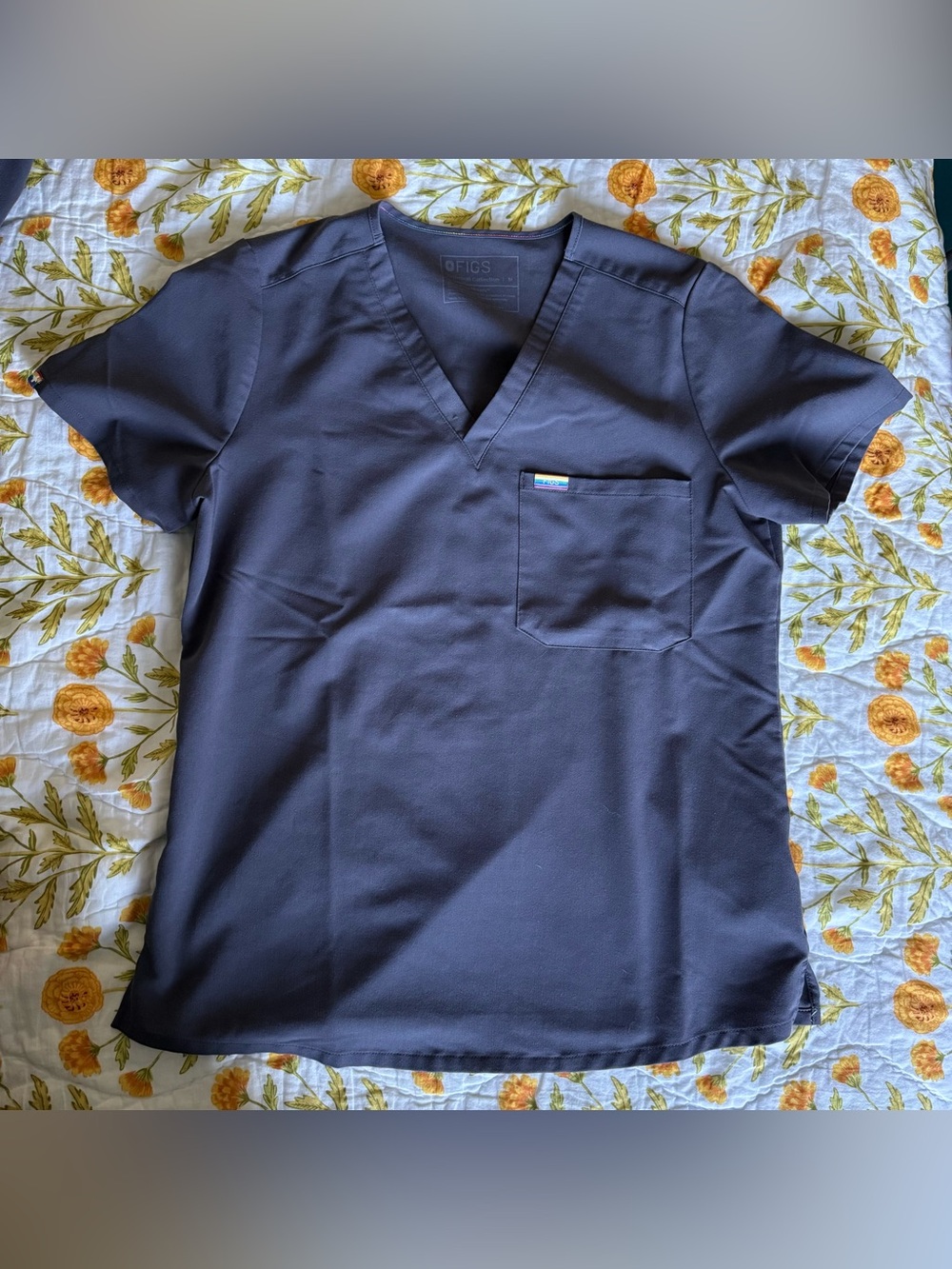 Figs Catarina Pride Scrub Top